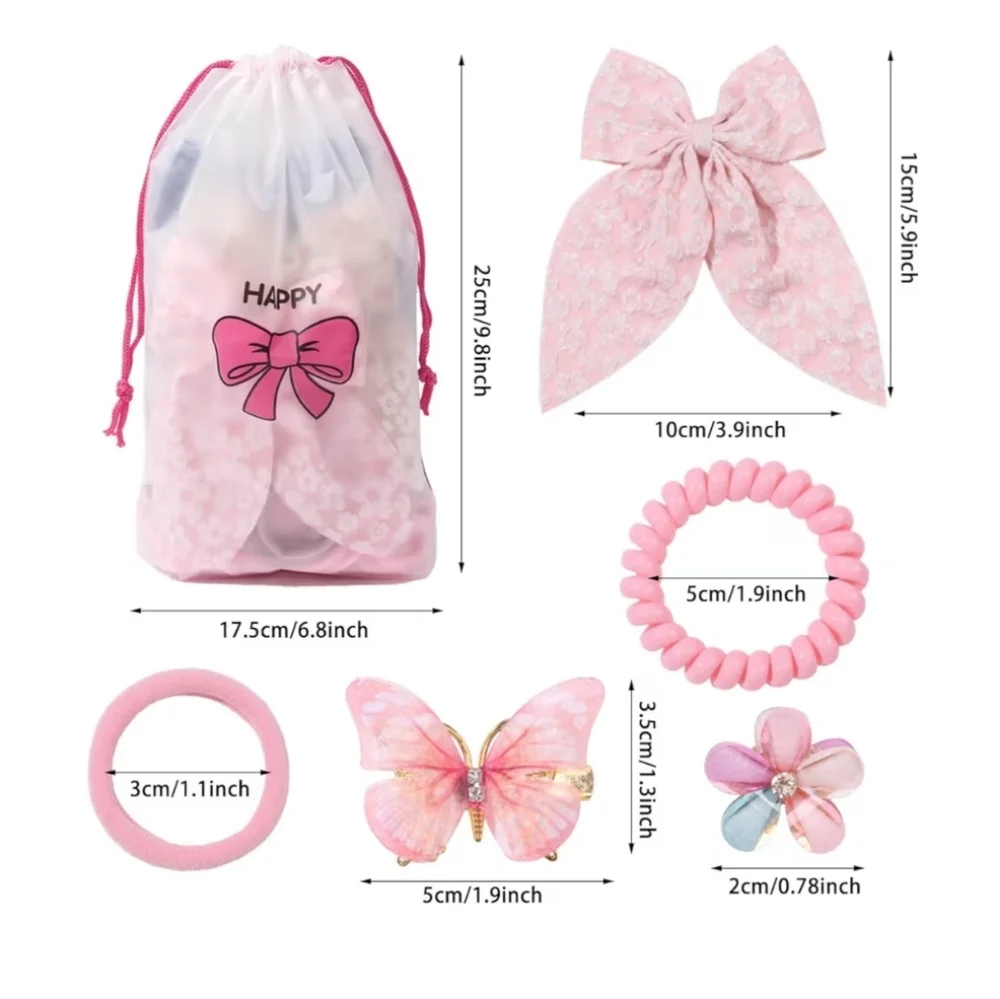 Girls Hair Accessories Set 70pcs